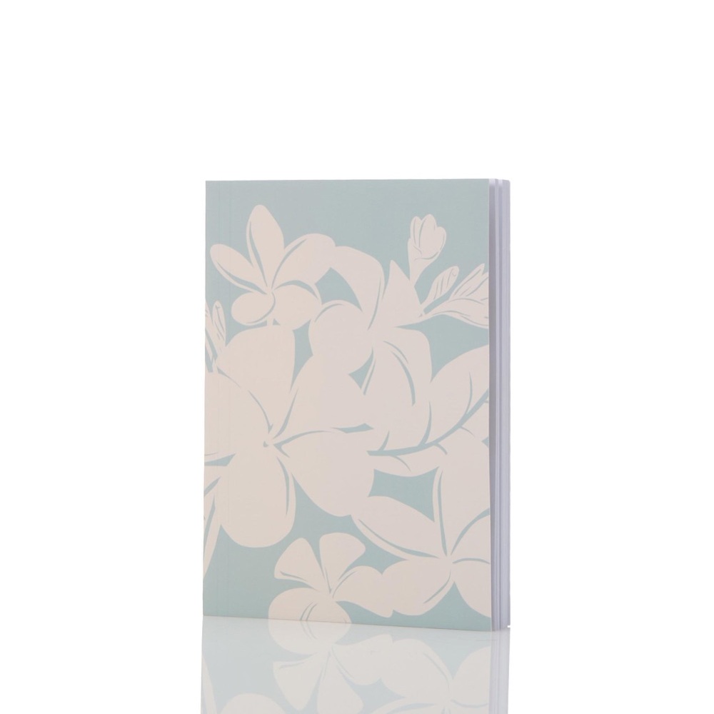 Aloha Collection Melia Notebook Low Tide Plumeria Flowers Journal 5” x 7”